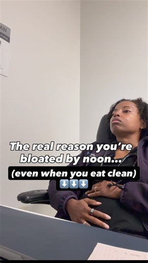 Dr. Stephanie Dunlop, MD | Functional Health & Nutrition Coach on Instagram: "Let’s Talk About It 👇🏾 P.S. Comment “GUT” to take my free Gut Health Quiz to determine if this is your true root cause issue. You eat a “healthy” breakfast. Oatmeal with berries. Greek yogurt. Maybe a smoothie. By 10 AM, your pants are tight. By noon, you look 6 months pregnant. By evening, you’re so uncomfortable you just want to put on sweatpants and hide. Your doctor says it’s IBS. Or stress. Or “just how your bod