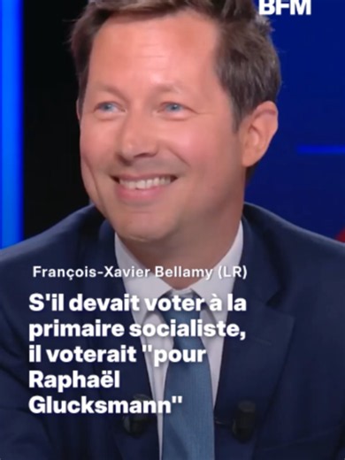 François-Xavier Bellamy, vice-président des Républicains et député européen, était l'invité du Grand Oral 2027 sur BFMTV ce dimanche 27 septembre. Il est interrogé sur la primaire socialiste. #bellamy #primaire #présidentielle