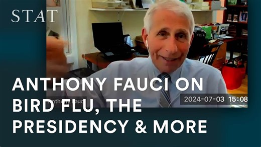 Anthony Fauci on bird flu, the presidency, and more