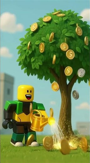 Noob Finds a MAGIC Watering Can! Roblox Farm Goes Crazy!” 🌱✨