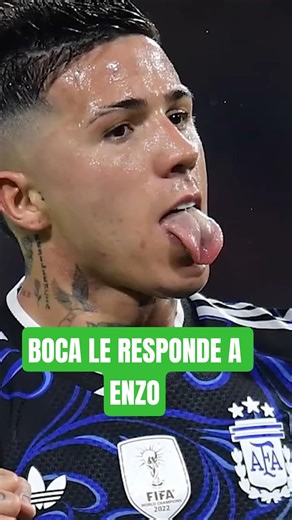 ⚡Boca responds harshly to Enzo #football #bombonera