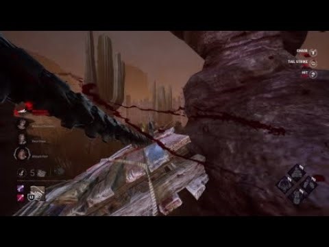 Xenomorph tail attack Montage | Dead by Daylight