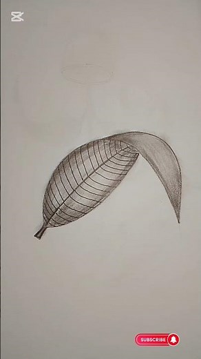 Leaf Drawing Tutorial: Realistic Pencil Shading Techniques for Beginners #drawing #art #education