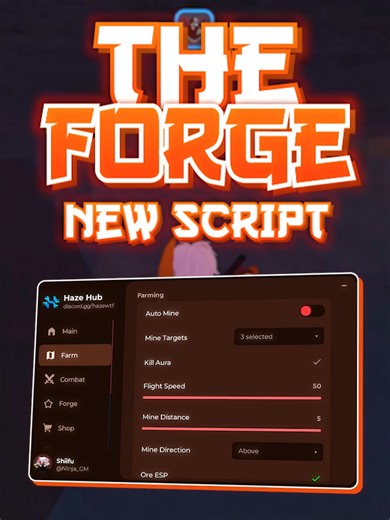 The Forge Script 2025: Auto Farm and Kill Aura Guide