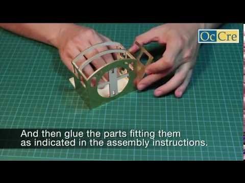 Prussian Locomotive BR 18 OcCre -03- Linning Cab with brass sheets.