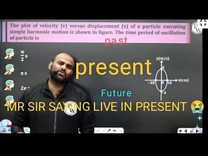 Mr sir saying live in present| sir got emotional in class| physics wallah|