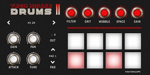 Tech House Drums by Function Loops - Drums Plugin VST VST3 Audio Unit