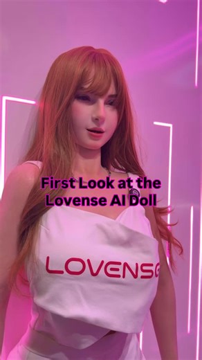 Speechless. #lovense #tech #ai #aidoll #robotics | CNET