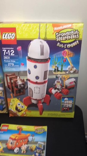 Nostalgic LEGO SpongeBob Sets Collection | Bob l'éponge