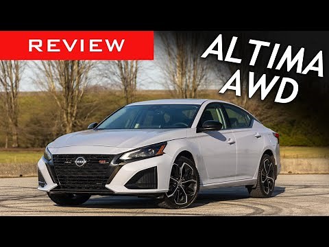 2024 Nissan Altima SR AWD Review / An Overall good car, but that CVT....