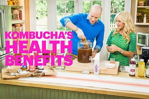 8.4K views · 154 reactions | I've teamed up with Dan Kohler to talk about kombucha, which is a fermented tea. Together, we explain that kombucha contains vitamin B and a dose of probiotics, which supports gut health. Meanwhile Dan shows the family members how kombucha is made using organic acids. | Sophie Uliano | Facebook