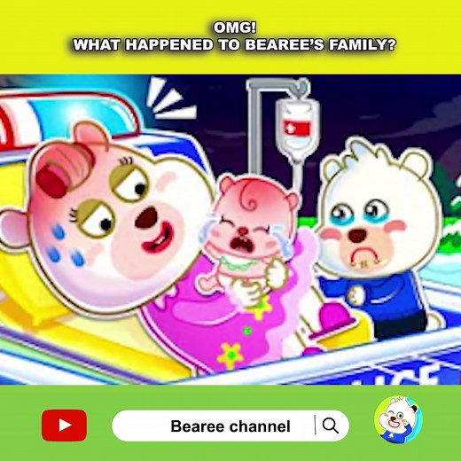Bearee and Dad Call for Help | Safety Tips for Kids
