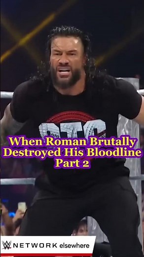 Bloodline Gets Destroyed by Roman Reigns 💥 Part 2 #wwe #wrestling #wweshorts #bloodline #romanreign