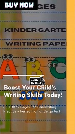 Boost Your Kid’s Handwriting with Our ABC Practice Paper! 📚 | 600 Pages for Perfect Writing Skills