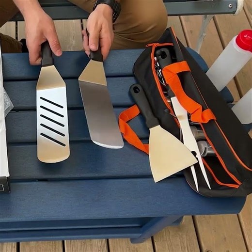 Barbecue tool set, 37 pieces