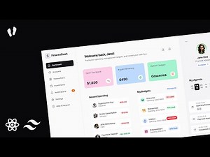 Portfolio Project: Build a Responsive Finance Dashboard UI with React & Tailwind CSS