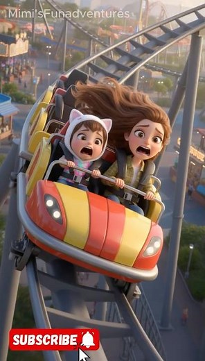 Roller Coaster Fun-Funny cartoon❤️ #fun #adventure #cartoon #animation