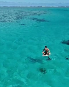 Electric hydrofoil surfboard 🏄 by @fliteboard song: Tomorrow - Bensound | 26 North Yachts