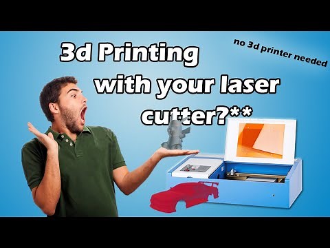 Create Stunning Designs: 3D Models with a Laser Cutter