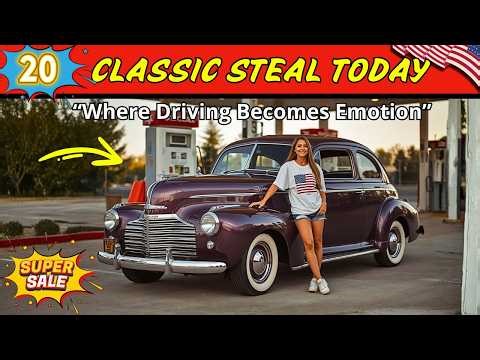 20 Cheap Classic Cars For Sale by Owner today