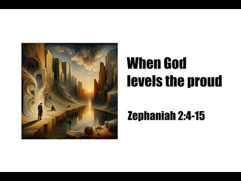 When God levels the nations (Zephaniah 2:4-15)