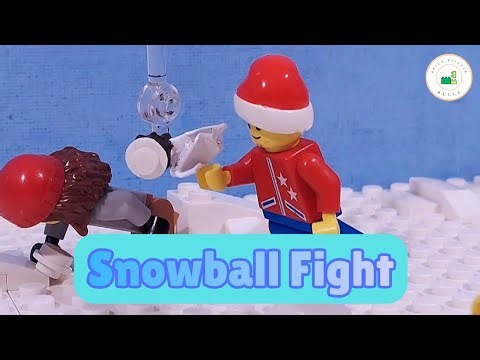 Snowball Fight (Stop Motion Animation)