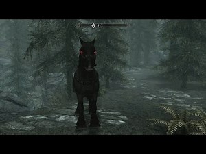 TES V Skyrim - Como conseguir o melhor cavalo do jogo (Shadowmere, o cavalo imortal)