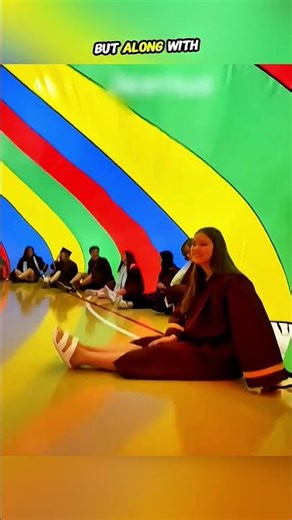 The rainbow parachute tradition 😯