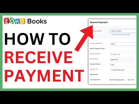 How to Receive Payments in Zoho Books [QUICK GUIDE]