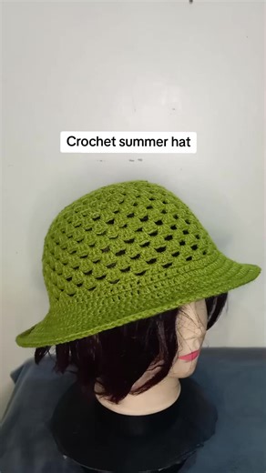 Tutorial for crochet summer hat is available on my Youtube channel(pina's collection)please Subscribe. You can order yours through DM or WhatsApp. written pattern: 👇 https://www.ravelry.com/ #creatorsearchinsights #crochet #pinascollection #summerhat #fypシ゚