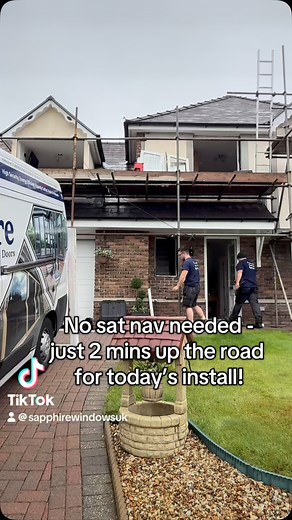 Fitting new windows, a composite front door, and cladding at this beautiful home in Ammanford today! 🏡✨ We’re giving this property a full exterior refresh. 🎥 Follow us for the full transformation video - #westwales #southwales #homeimprovement #interiordesign #homeinspo #energyefficient #southwaleshomes we can’t wait to share the final result! #SapphireWindowsAndDoors #Ammanford #HomeTransformation #ExteriorRefresh #CompositeDoor #CladdingUpgrade #SouthWalesHomes #BeforeAndAfter | Sapphire Win