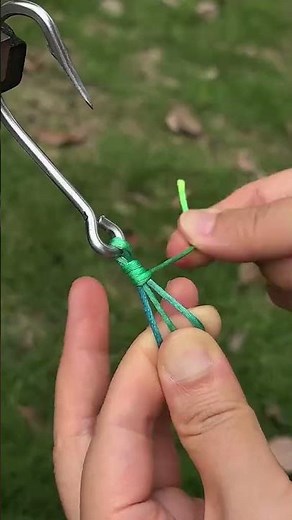 Simple, Strong & Easy Fish Hook Knot | Beginner-Friendly Fishing Knot Tutorial ‪@Ropes-10‬