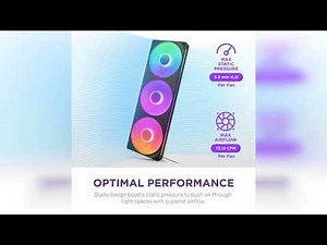 Review: NZXT F360 RGB Core - 360mm Single-Frame Fan Unit with 3 x 120mm RGB Fans - Speed & Lig...