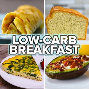 1.4M views · 2.9K reactions | Stay active at home and keep your energy up with these low-carb breakfast recipes! Recipes: https://tasty.co/compilation/5-low-carb-breakfasts Want more videos? Subscribe to Tasty: https://bit.ly/2AgbiMp | Tasty | Facebook