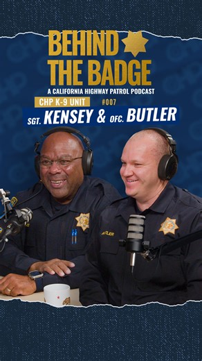 🎙️ Episode 7 - Now Available! 🎙️ We’ve unleashed a powerful new episode with Sergeant Kensey and Officer Butler from the CHP K-9 Unit. Get an inside look at what it really takes to work alongside highly trained police dogs—from the intense training and daily responsibilities to the split-second teamwork that helps keep California’s communities safe. This episode dives into the unique bond between handler and K-9, the skills these dogs bring to the field, and the behind-the-scenes moments you d