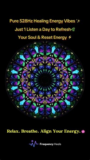 Pure 528Hz Healing Energy Vibes #frequencyhealing #soundtherapy #energyhealing