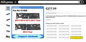 Does this even exist? A1466 i7 2.2 Ghz board with 16GB RAM?