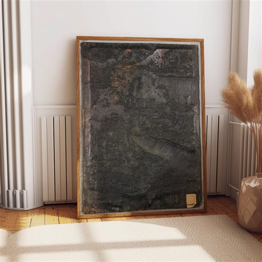 Japanese Woodblock Printing Plate Art Print, Antique Ukiyo-e Block Wall Art, Wabi Sabi Decor Poster - Etsy UK