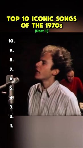 Top 10 iconic songs of the 1970s #flashback