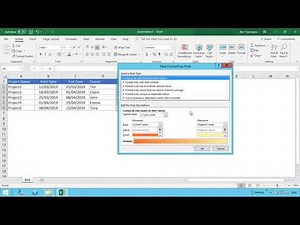 RAG Status with Conditional Formatting in Excel