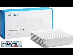 Hitron CODA DOCSIS 3.1 Modem 1 Gbps Max Internet Speeds Review