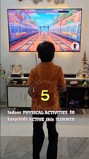Check Description 👇5 INDOOR PHYSICAL ACTIVITIES FOR KIDS THIS SUMMER