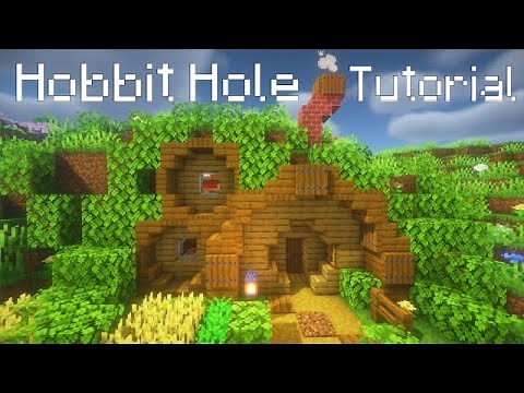 Minecraft: Hobbit Hole Survival Base Tutorial