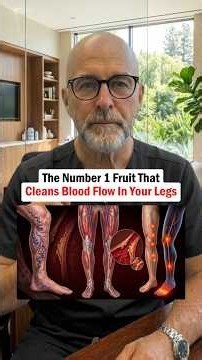 The Number 1 Fruit That Cleans Blood Flow In Your Legs #fruit #bloodflow #circulation #health