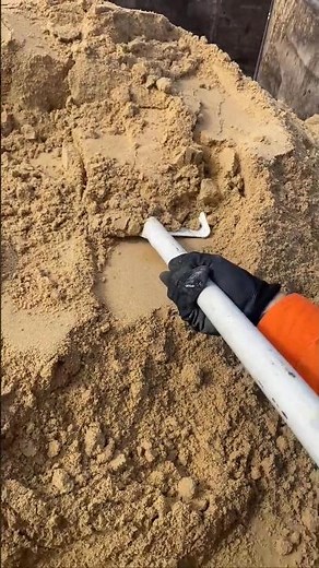 Efficient Pothole Repair: Using Sand to Fill Utility Holes