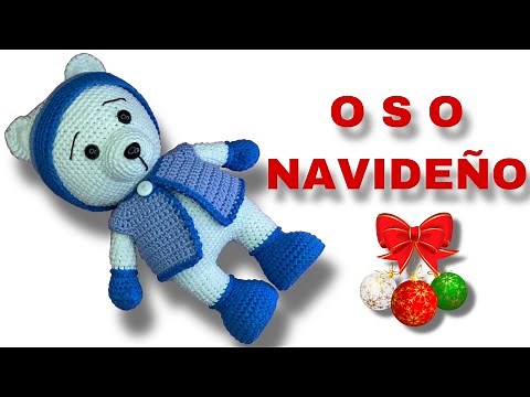 OSO AMIGURUMI 1/3 (SUBS🇺🇸🇧🇷) #osoacrochet #osonavideño #osofacildehacer