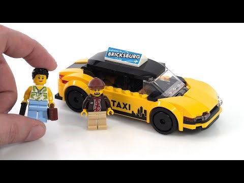 LEGO City 2026 Yellow Taxi review! No stickers, good utility #NotSponsored 60487