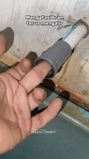 36K views · 219 reactions | ideas to fix a water tap that keeps running #fblifestyle #tutorial #idea #creative | Rizki Craft | Facebook