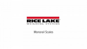 Monorail Scale for Overhead Trolley Lines