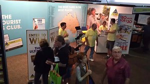 We are having a Top time at the NSW Caravan, Camping and Holiday Supershow. Have a look at this time-lapse video we filmed this morning. | G'day Parks | Facebook